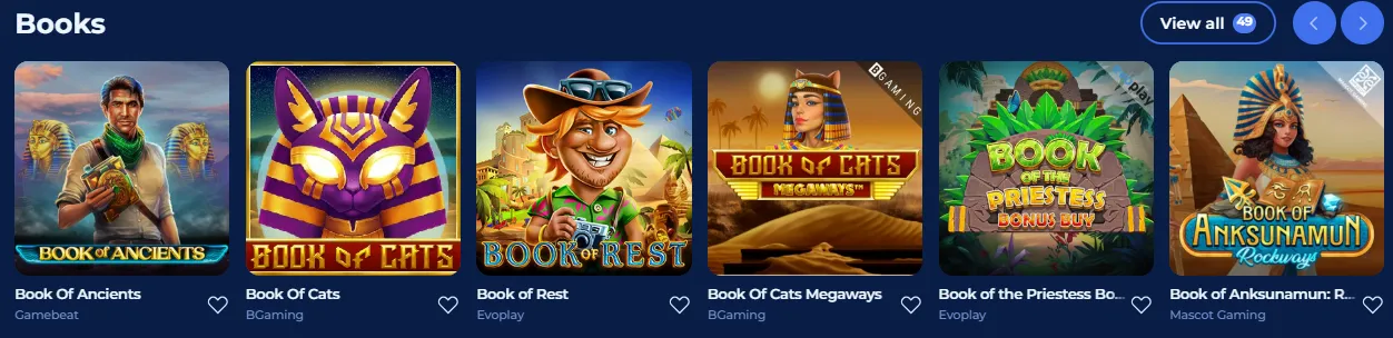 carlospin casino books