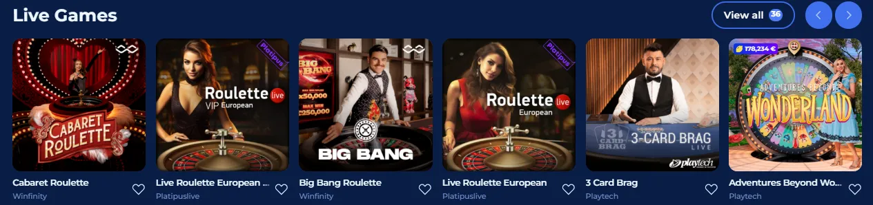 carlospin casino live